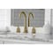 Kingston Brass FSC8923SVL Widespread Bathroom Faucet with Brass Pop-Up, Brushed Brass FSC8923SVL - alternate 2
